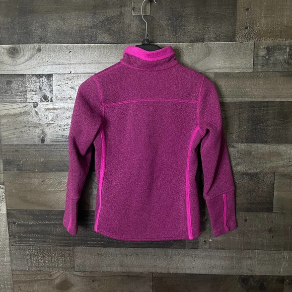 SOLD The North Face Girls Sweater Full Zip Medium - Picture 2 of 2
